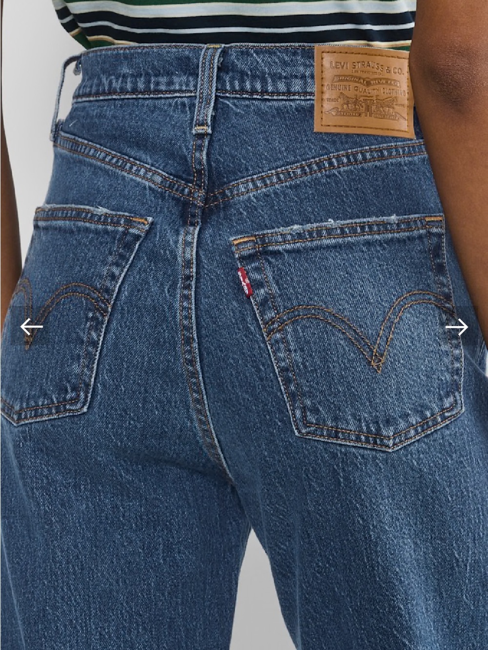 Levi's Ribcage Full Length Jean - Picture 4 of 8